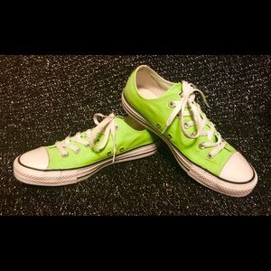Converse All Star lime green